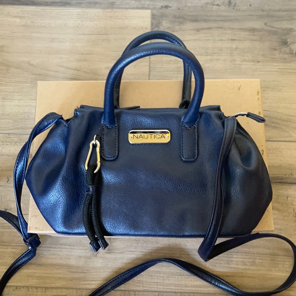 Náutica Navy blue crossbody bag